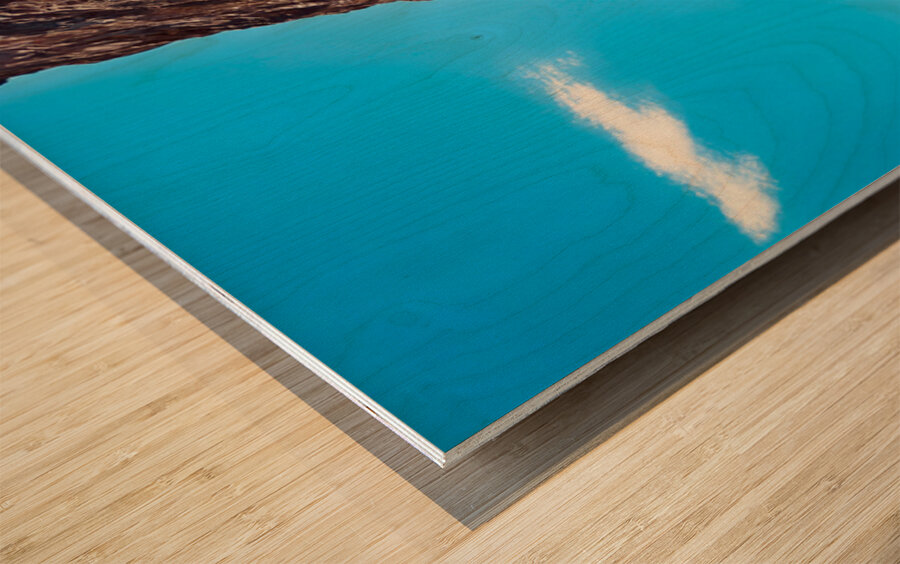 Topock Gorge Colorado River 16:9 ratio Wood print