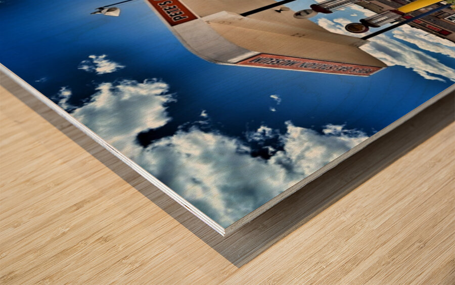 Pete’s Gas Station Museum - Williams Arizona Wood print