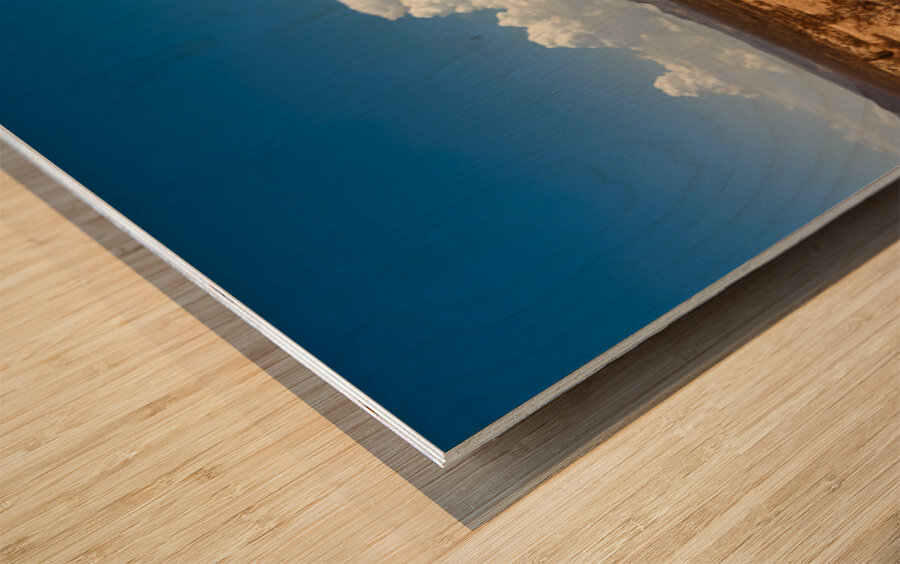 Monsoon Coming Wood print