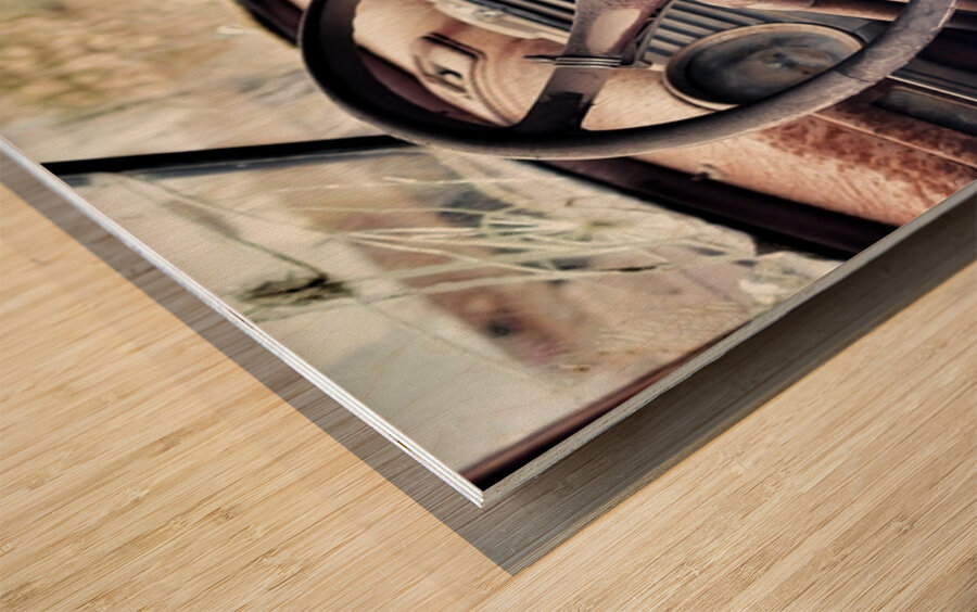 There’s nothing time hasn’t  touched Wood print