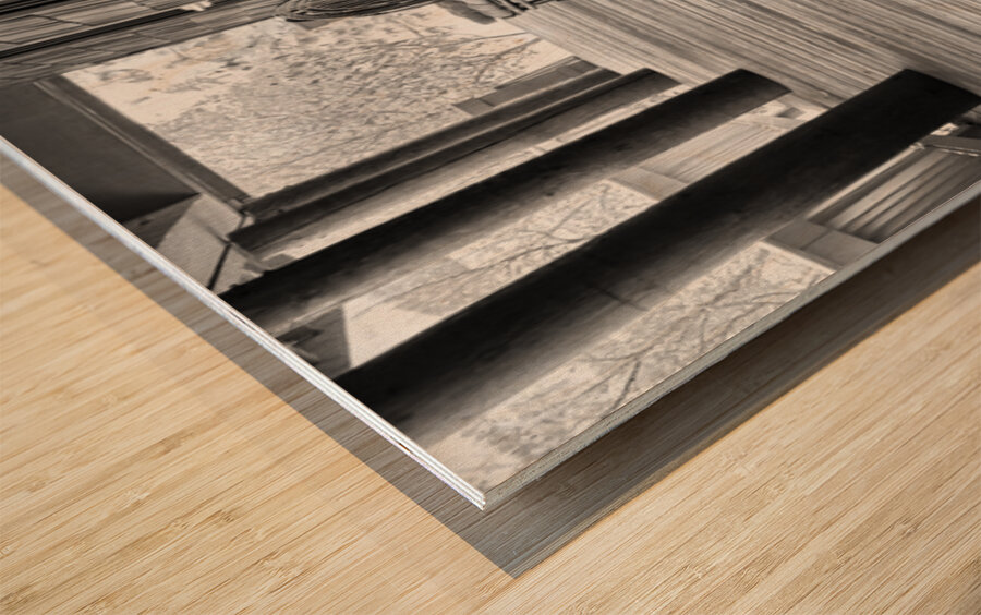 Waiting for Spring Wood print