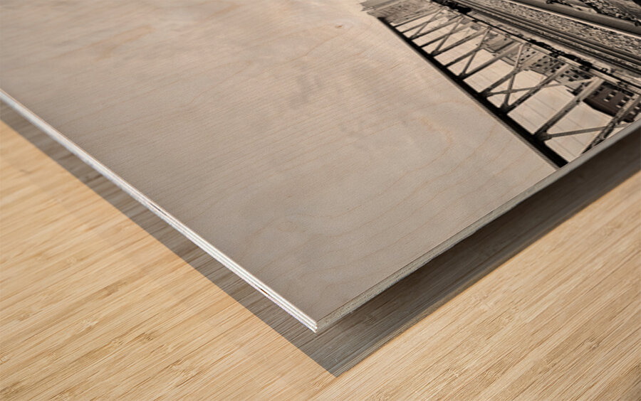 Leading Lines Wood print