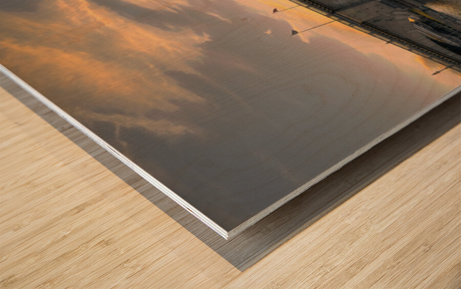 London Bridge - Golden Hour Wood print
