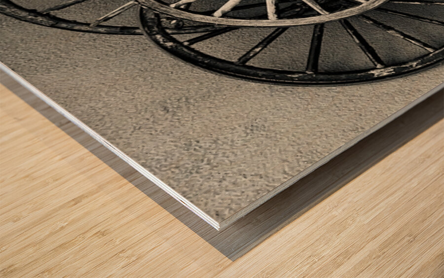 Wagon Wheels Impression sur bois