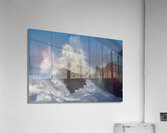 Shore Acres Exploding Wave BWS6840 Acrylic Print