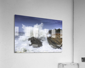 Exploding Wave Oregon Coast BWS 0817 Acrylic Print