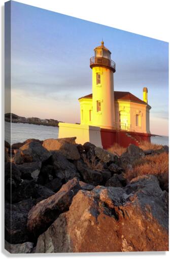 Bandon Lighthouse BWS2015 Canvas Print