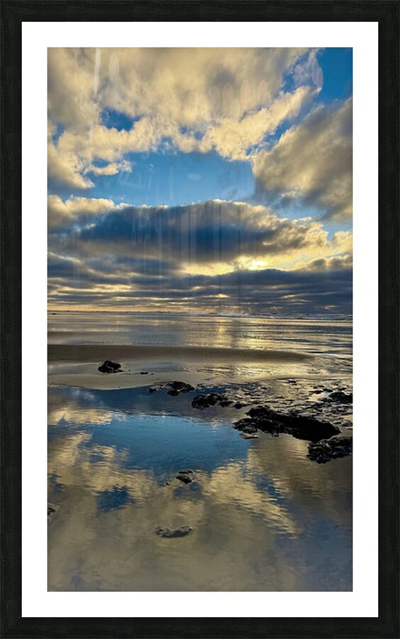 Sunset Oregon Coast Clouds 17 Picture Frame print