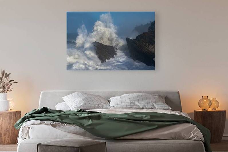 Shore Acres Exploding Wave BWS6840 by Bruce W Smith