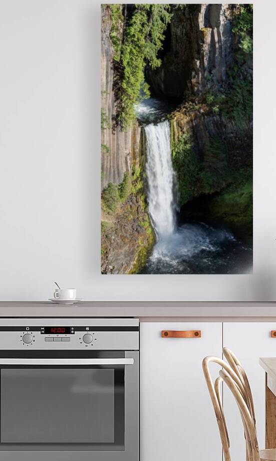 Toketee Falls Vertical BWS8253 copy by Bruce W Smith