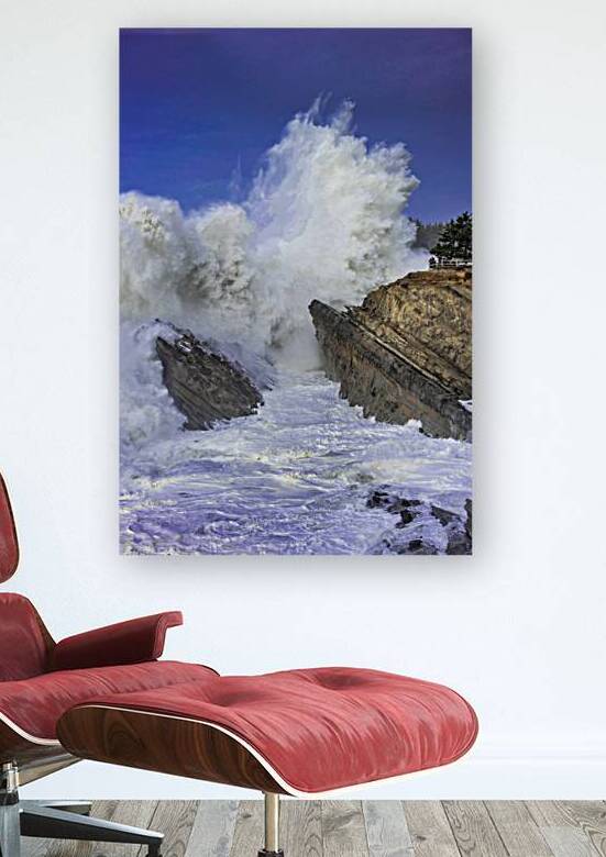 Oregon Coast Shore Acres BWS 1012 by Bruce W Smith