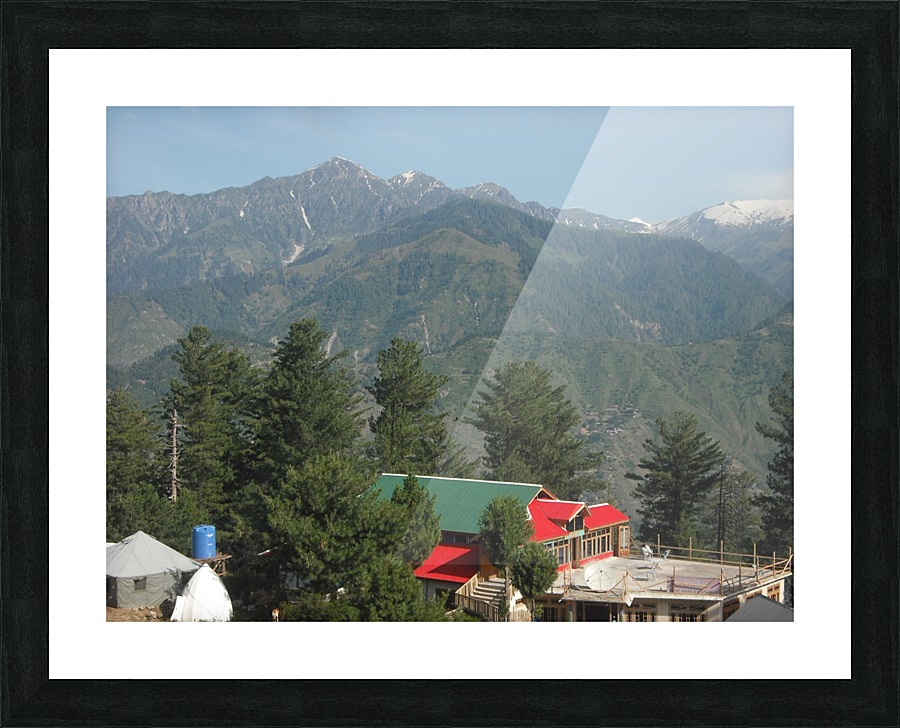 shogran valley Picture Frame print