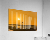 Marina Sunset Acrylic Print