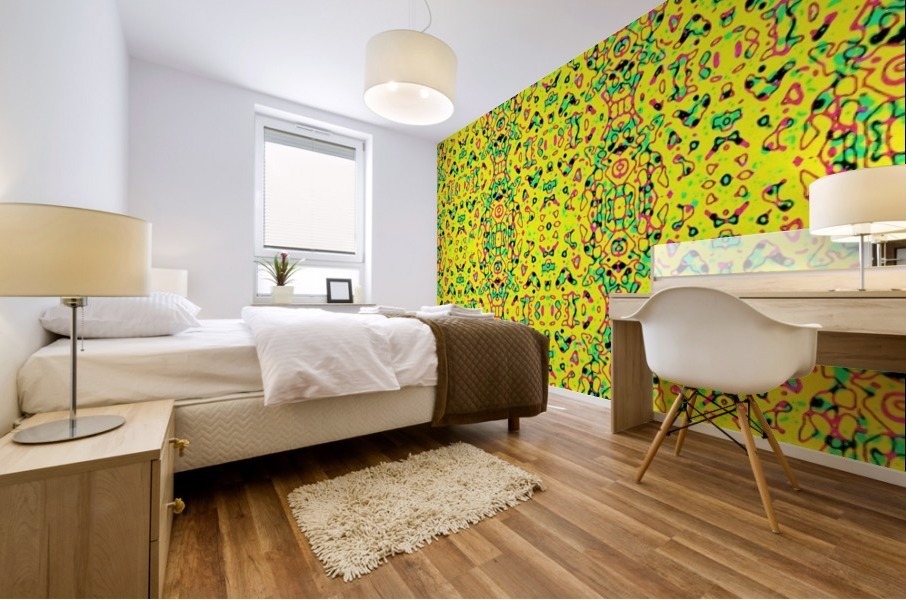 GOLDEN BEAR IV Mural print