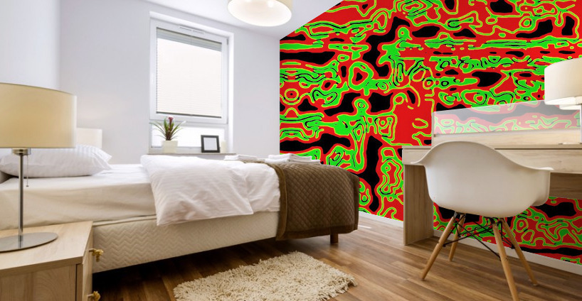 Tektonic Worker 503  Mural print