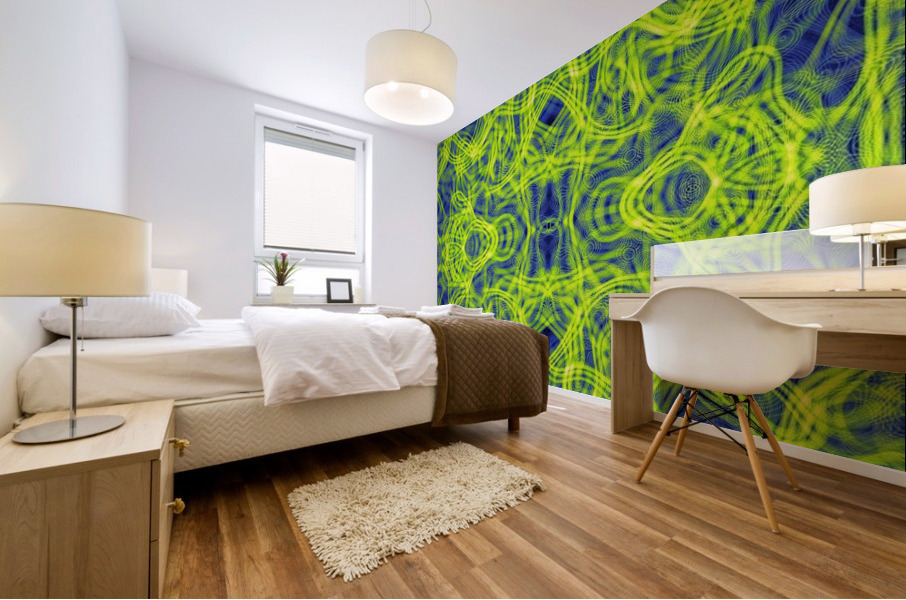 DARK MATTER ANGEL Mural print