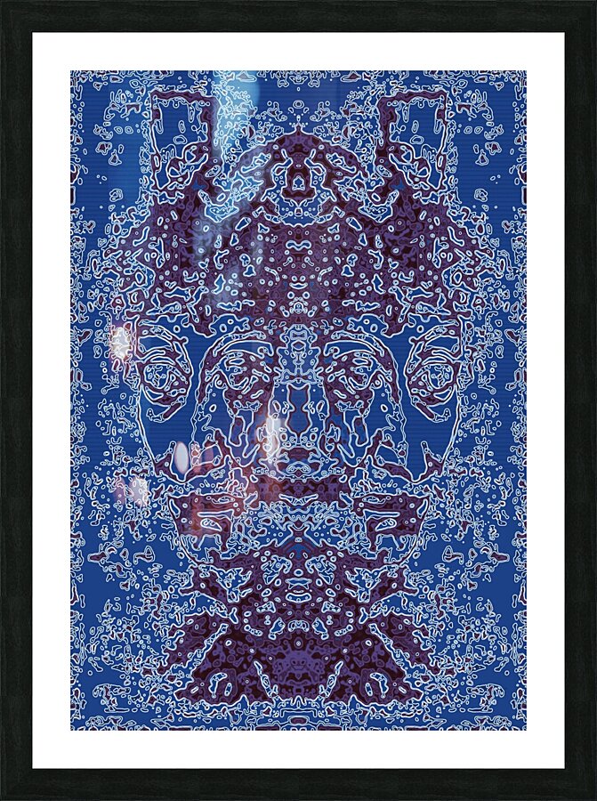 Doppelganger Revisit Picture Frame print