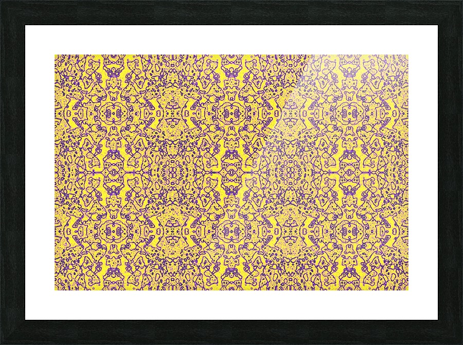GOLDEN BEAR  Picture Frame print