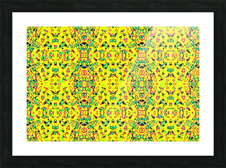 GOLDEN BEAR IV Picture Frame print