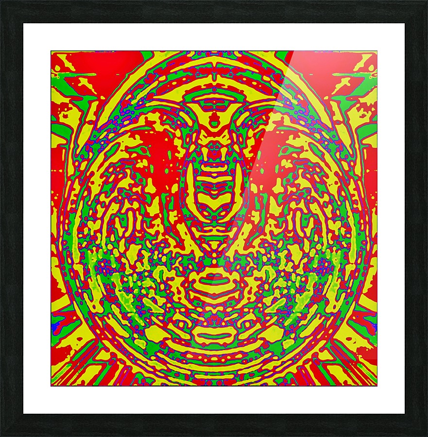 A. P. E. Picture Frame print