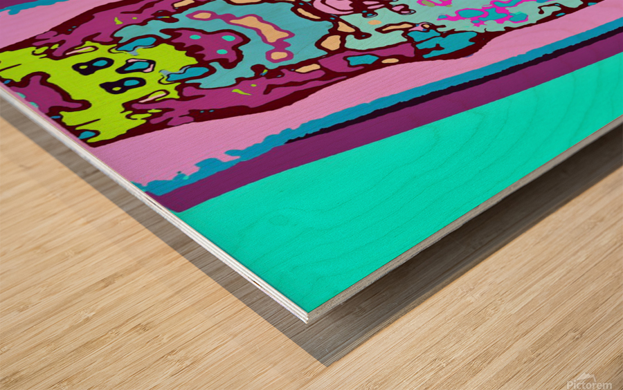 LINGAMandYONI Wood print