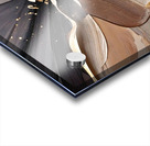 DM  Golden Floral 005 Impression Acrylique