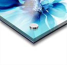 DM-Modern floral- Blue 001 Acrylic print