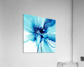DM-Modern floral- Blue 001 Acrylic Print