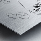 DM Graffity Cities landmarks Metal print