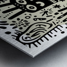 DM-Doodle 002 Metal print