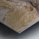 DM  Golden wave005 Metal print