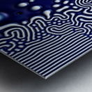 DM Deep Blue 2 Metal print