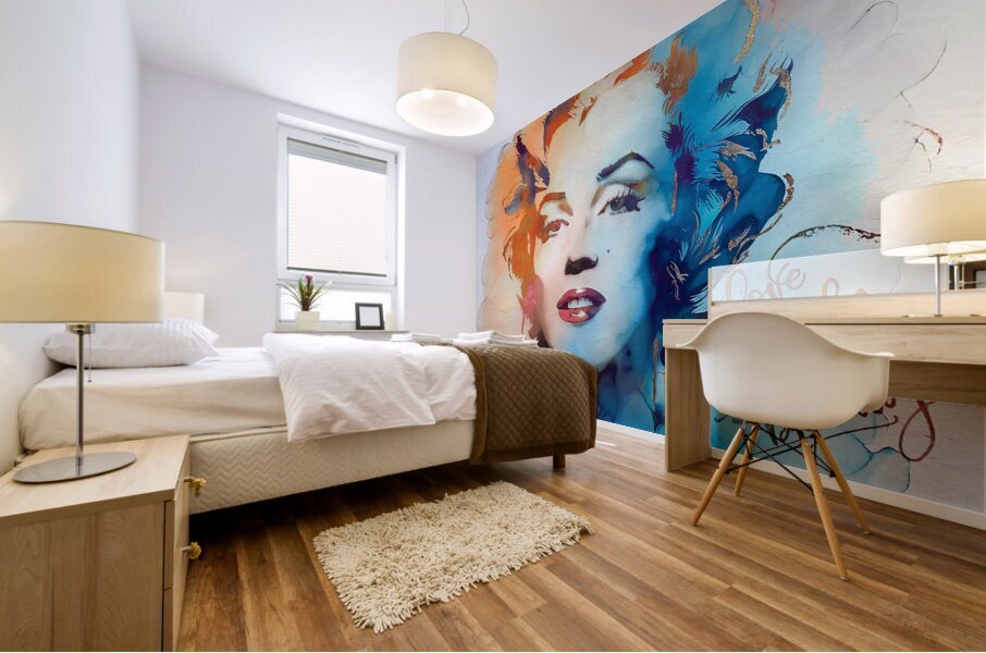 DM-Love deeply live boldly Mural print