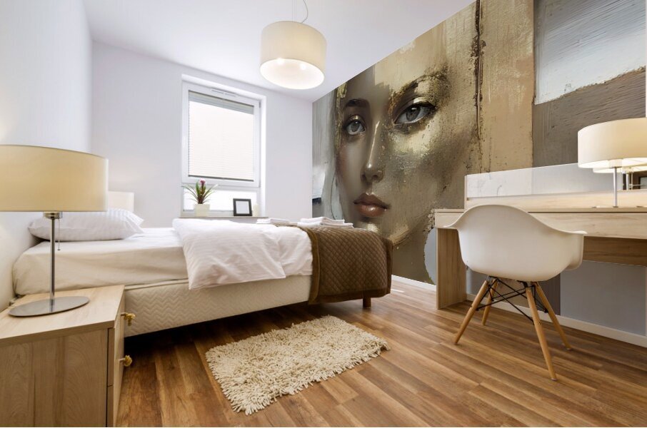 DM-Her Eyes Mural print