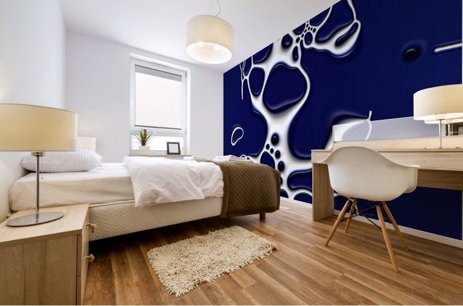 DM Deep Blue 1 Impression murale