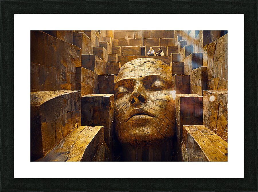 DM-Echoes of the Past -002 Picture Frame print