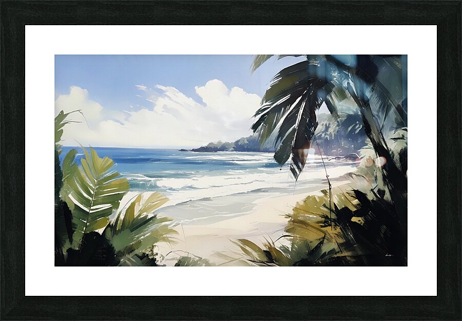 DM-Coastal 002 Picture Frame print