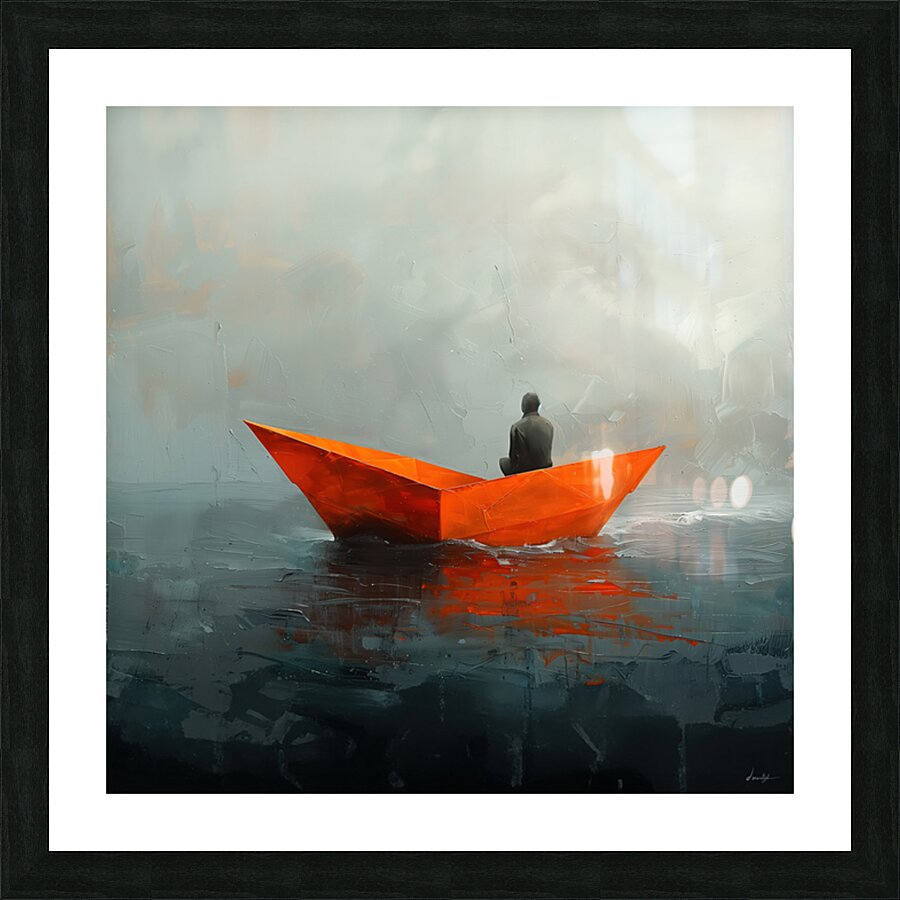 DM  Life trip1 Picture Frame print