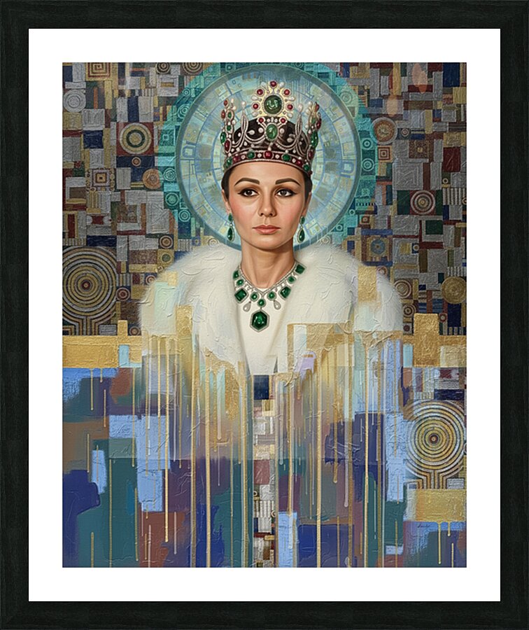 Empress of the Forgotten Realm Picture Frame print