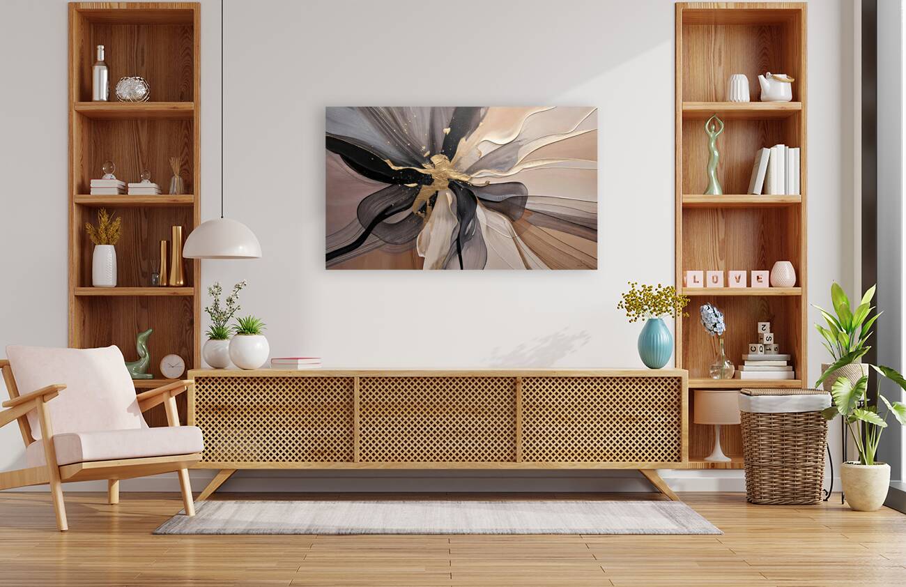 DM  Golden Floral 001 Reproduction