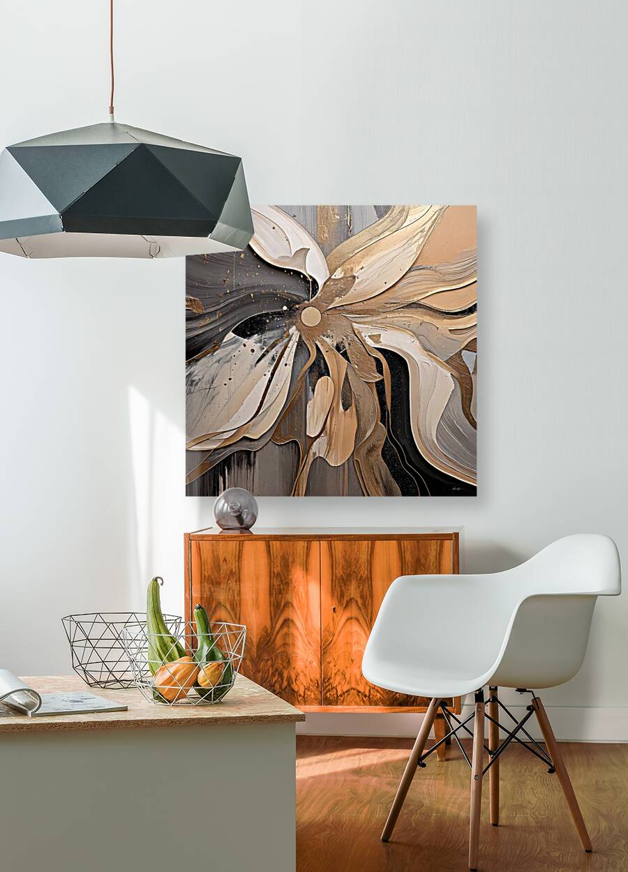 DM  Golden Floral 011 Reproduction