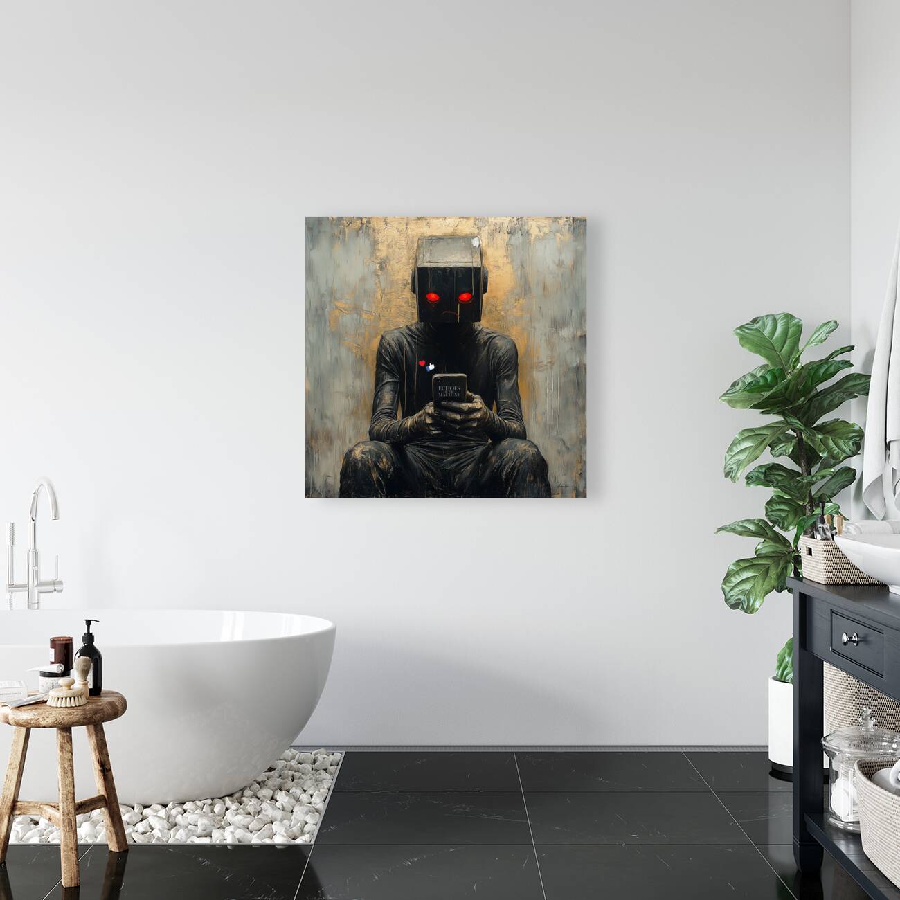 DM-Echoes of the  Machine Reproduction