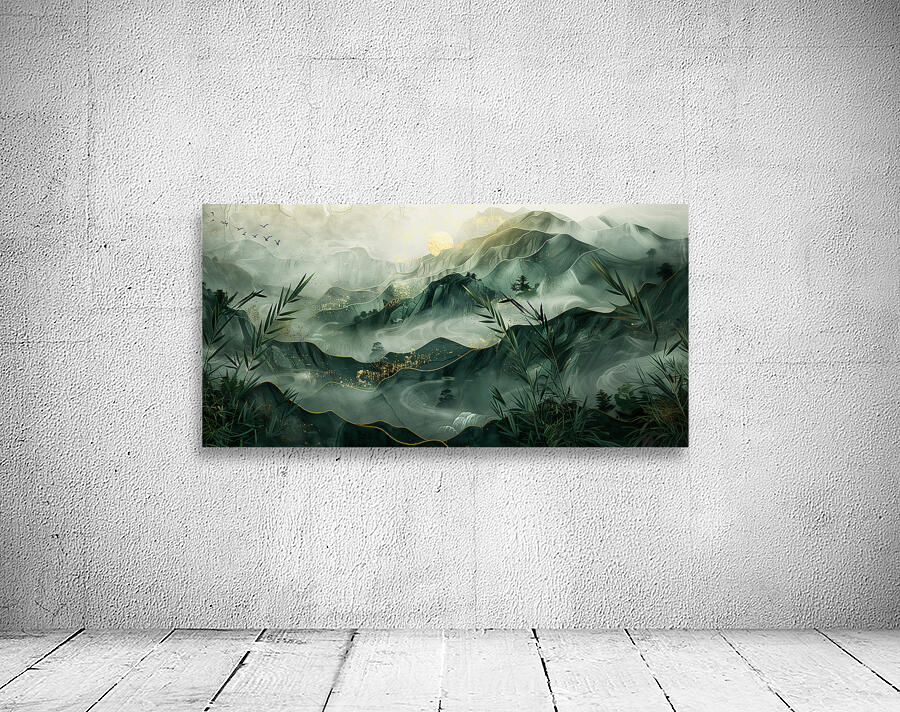 DM-montain painting 0001 Wall Preview