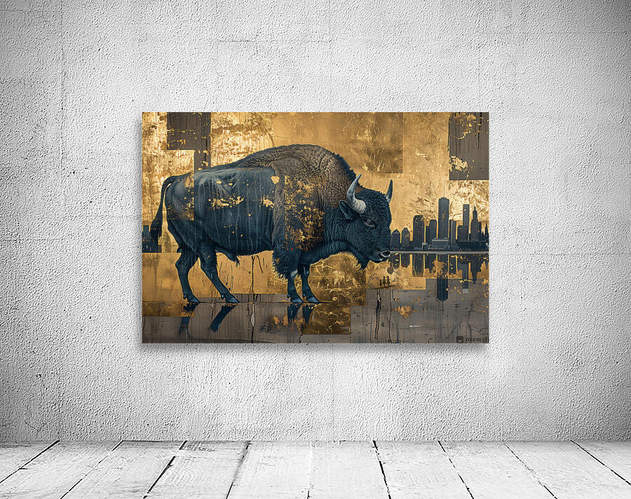 DM-Buffalo in the city 001 Wall Preview