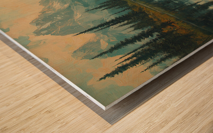 DM-freedom 0006 Wood print