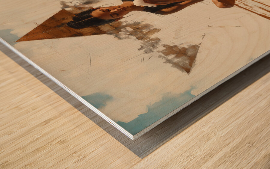 DM -The avatar 0009 Impression sur bois