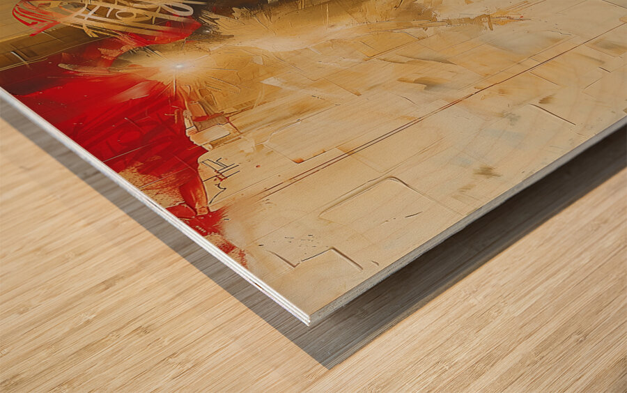 DM-Long gone 004 Impression sur bois