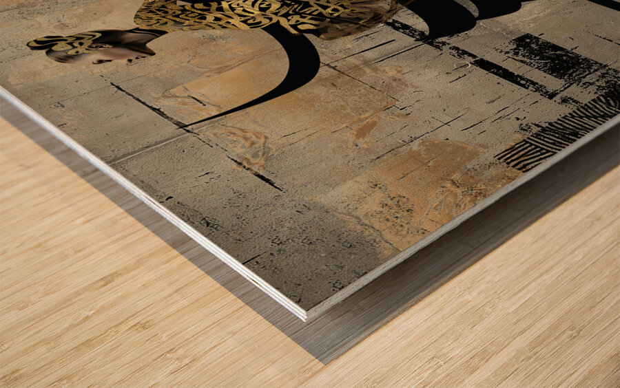 DM-Dance of words 002 Wood print