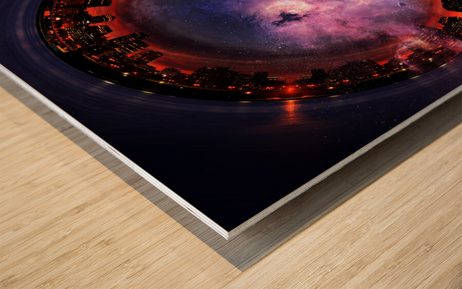 DM-Toroniverse002 Wood print