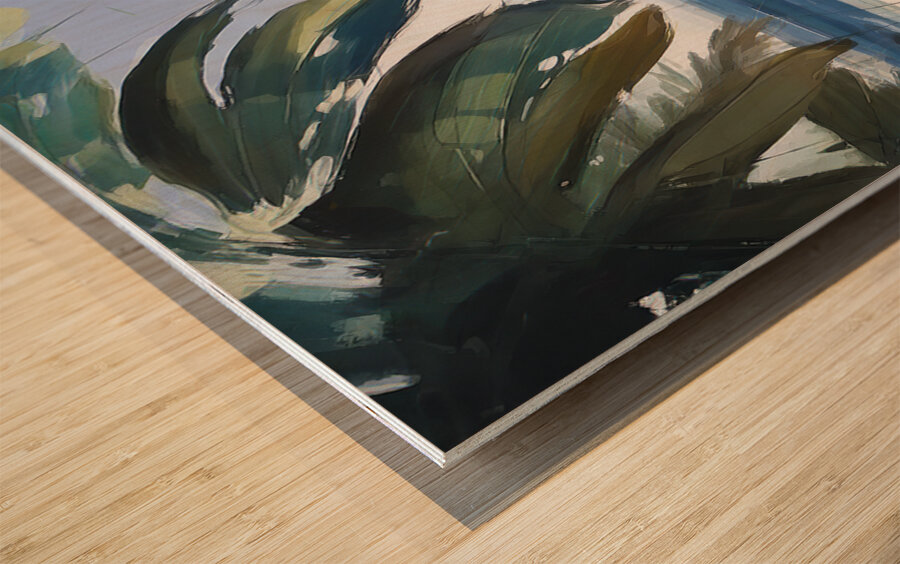 DM-Coastal 004 Wood print